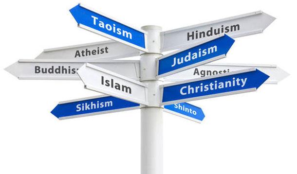 different religions