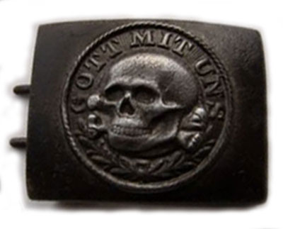 skull belt buckle